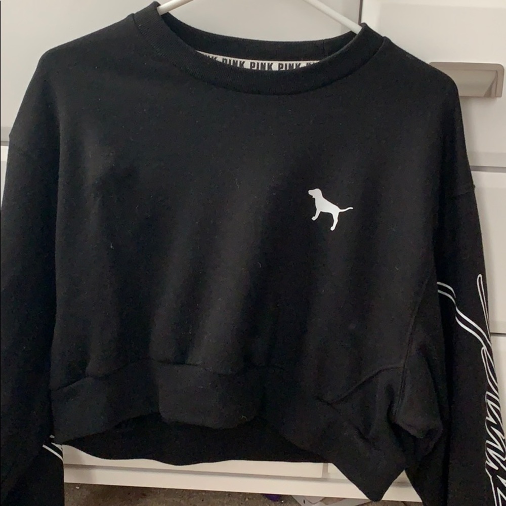 Cropped PINK sweatshirt